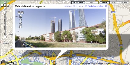 Google Maps Street View en Madrid