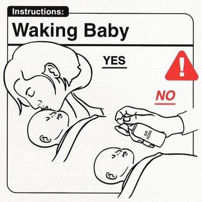 Despertando al bebé